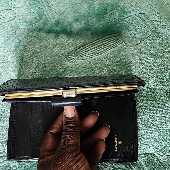 Authentic Chanel Quilted Wallet - Picture 5 of 15